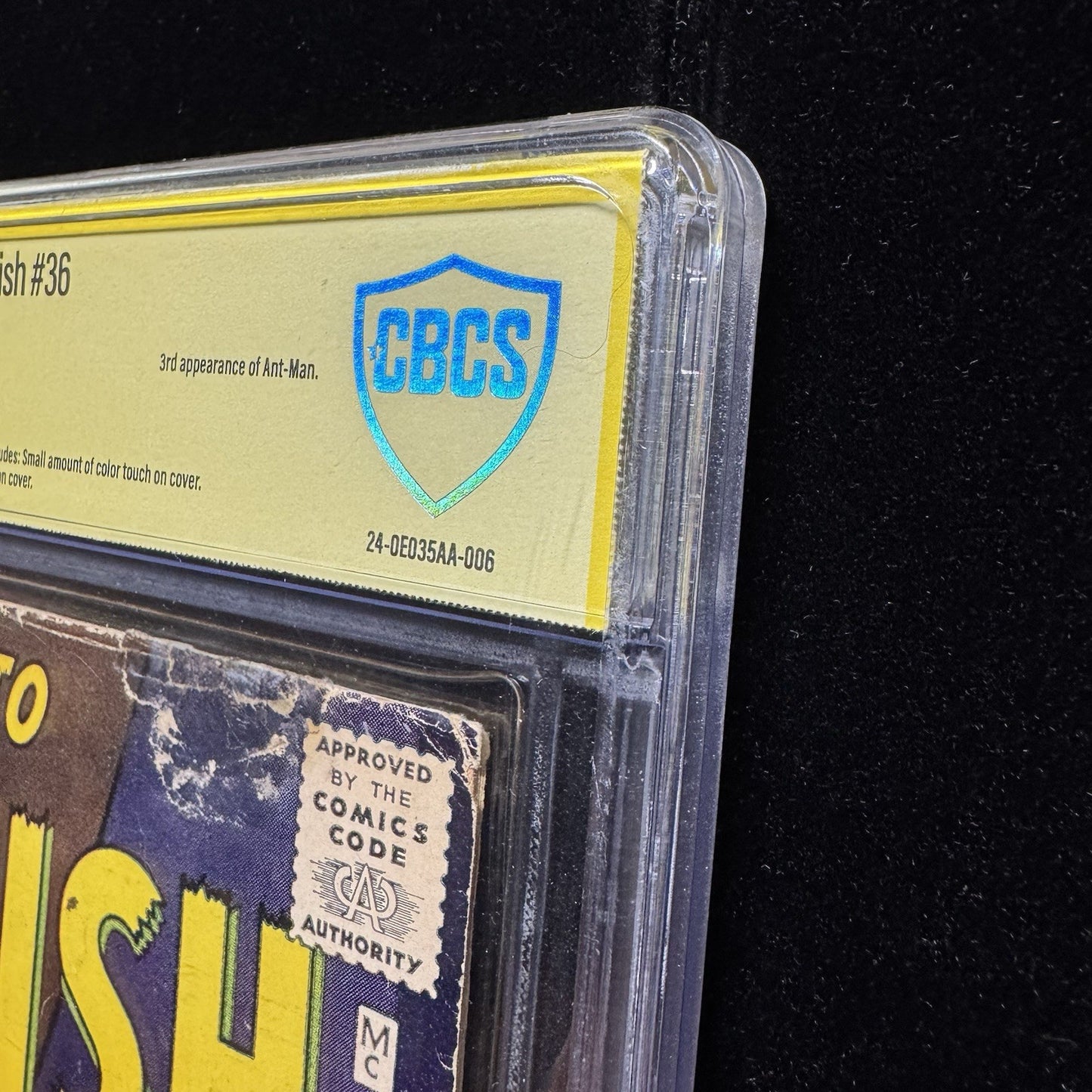 Tales To Astonish 36 - Signed By Stan Lee - CBCS Graded 2.5 - Silver Age 1962
