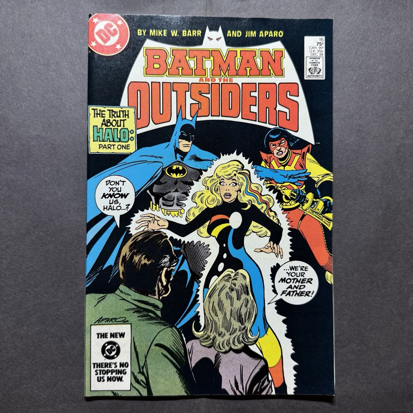 Batman And The Outsiders 16 - Copper Age Dc  Comics 1984