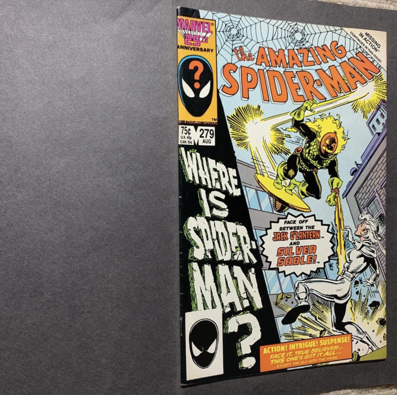 Amazing Spider-Man 279 - Copper Age Marvel Comics 1986