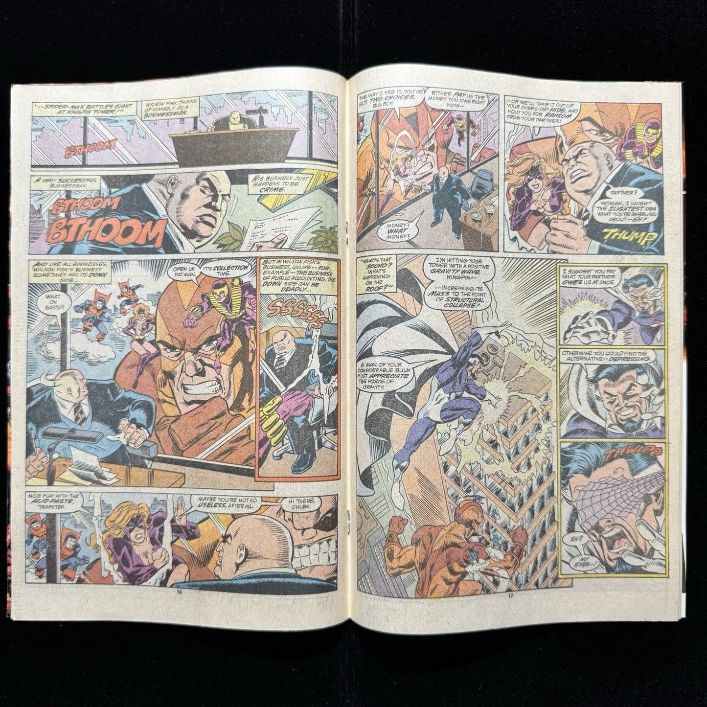 Web Of Spider-Man 65 - Copper Age Marvel Comics 1990