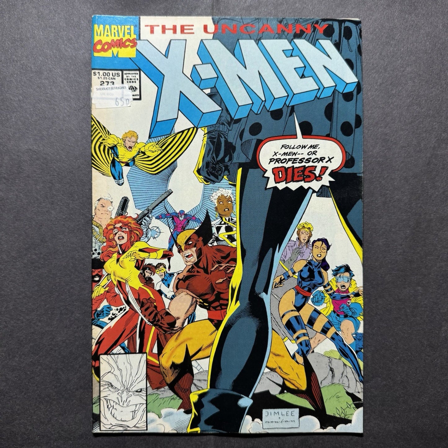 Uncanny X-Men 273/ Copper Age Marvel Comics 1991