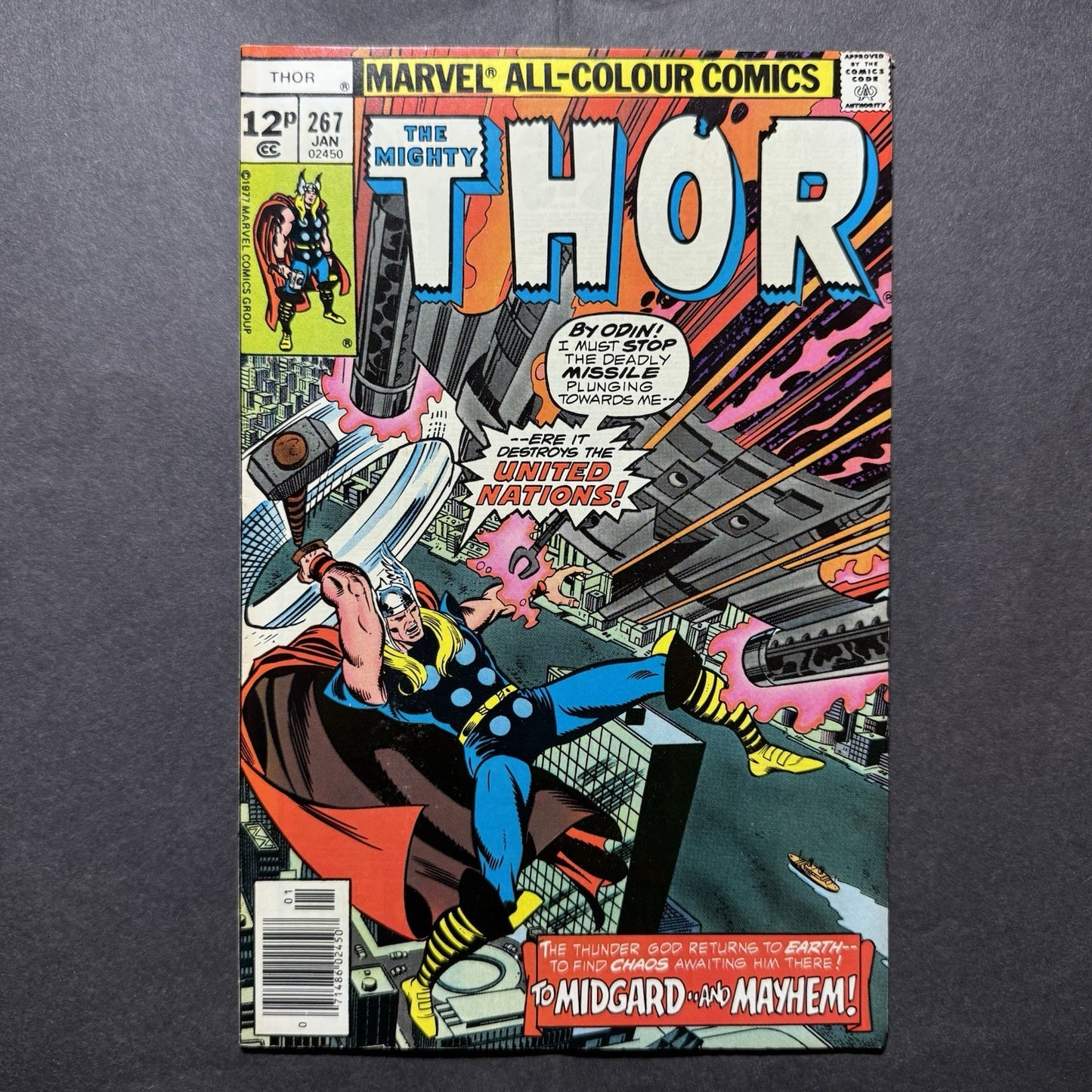 Thor 267 - Bronze Age Marvel Comics 1977