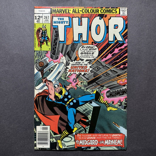 Thor 267 - Bronze Age Marvel Comics 1977