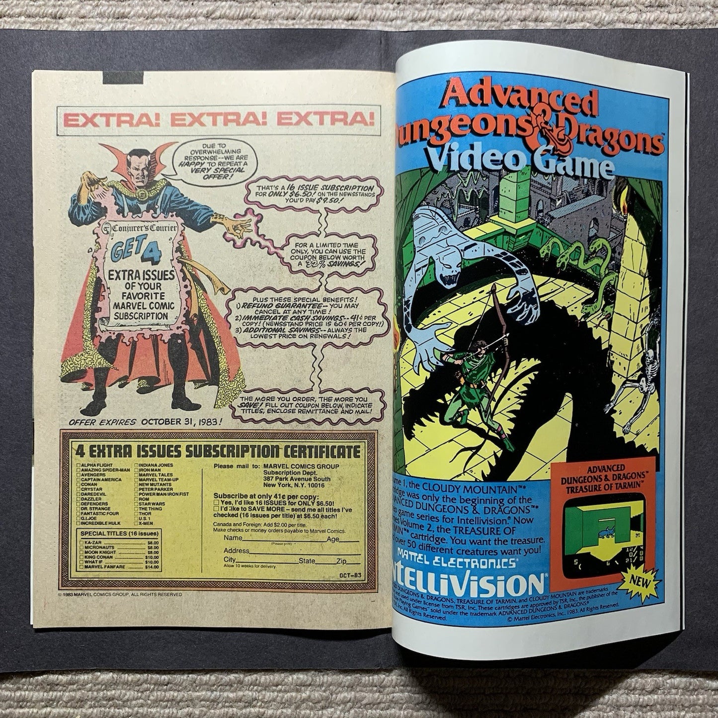 Uncanny x-men 178/ copper age marvel comics 1984
