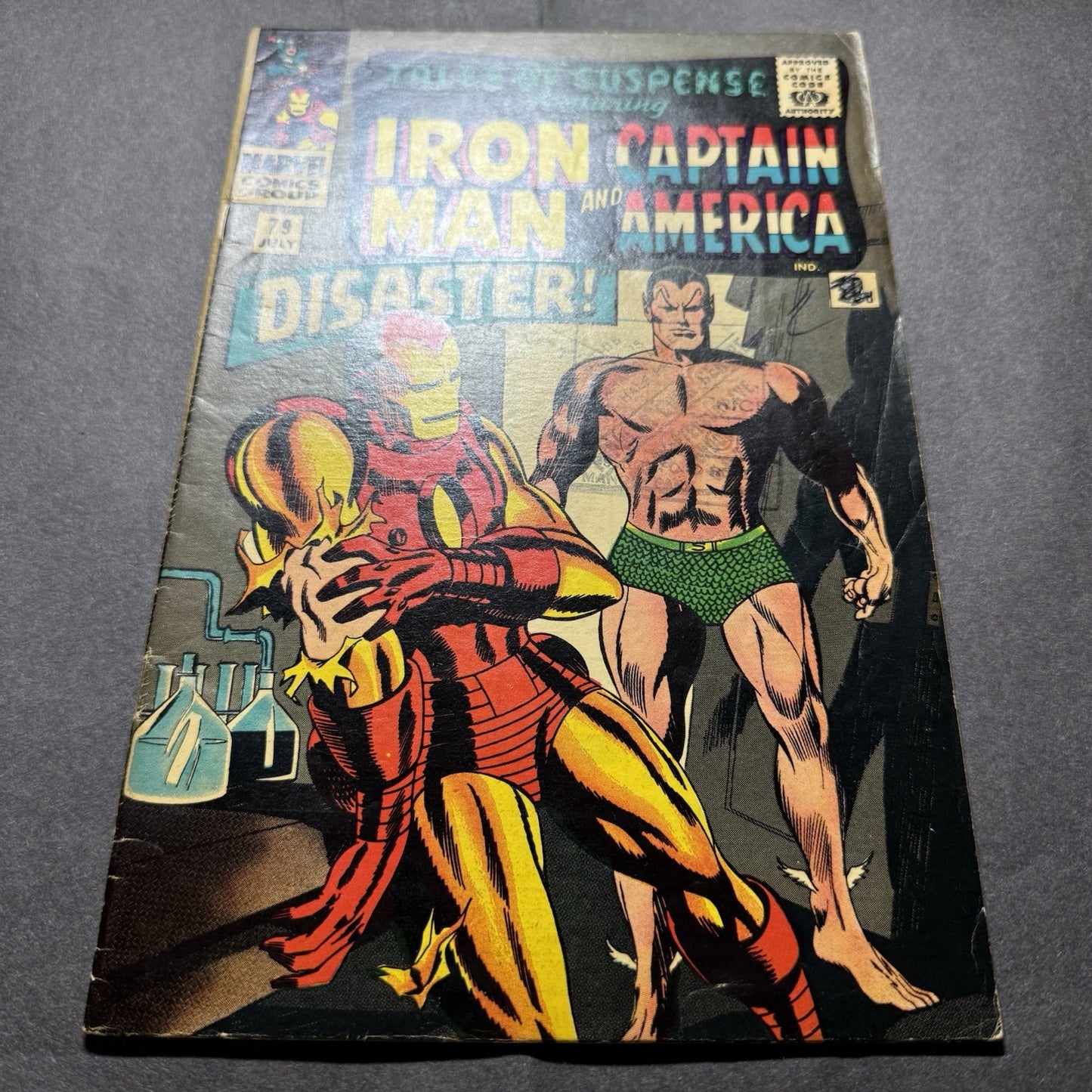Tales Of Suspense 79 - Intro Of The Cosmic Cube - Silver Age Marvel Comics 1966