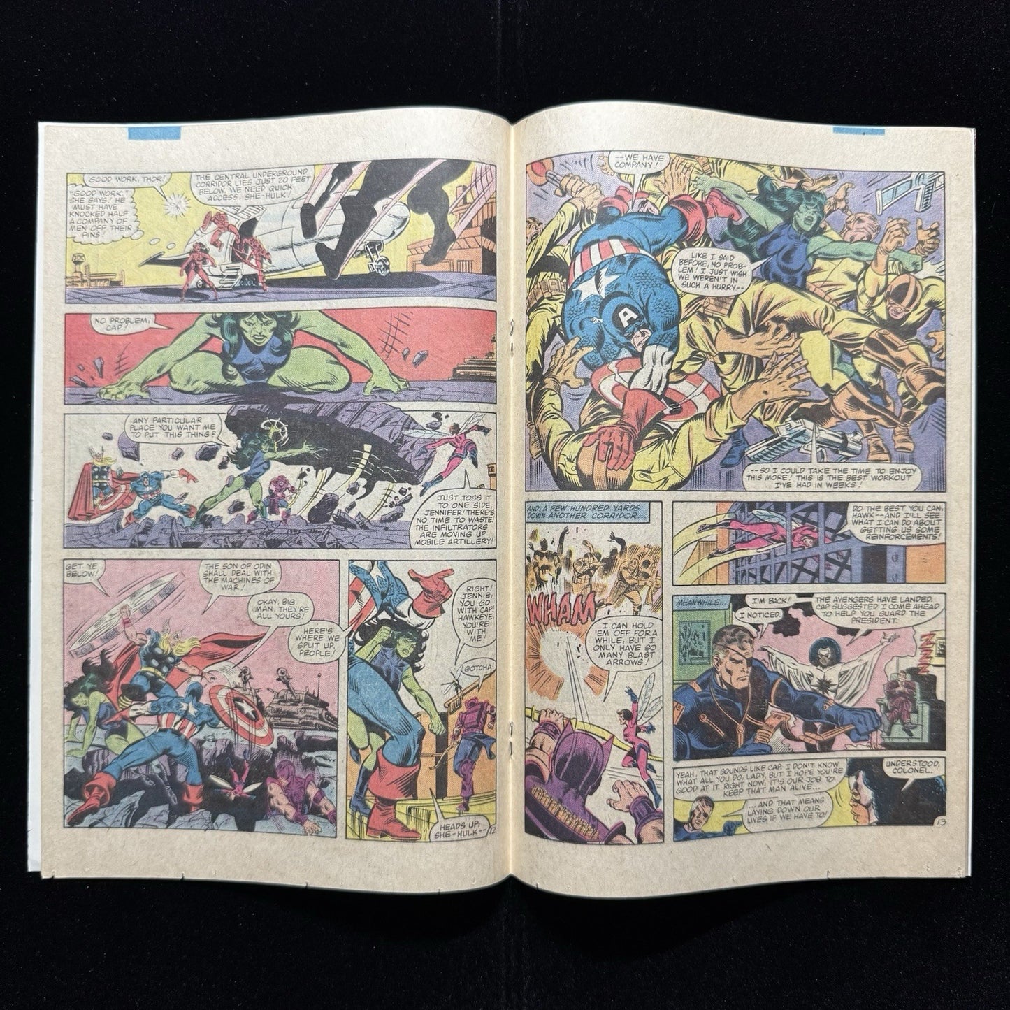 Avengers 231 - 1st Meeting Of Eros And She-Hulk - Bronze Age Marvel Comics 1983