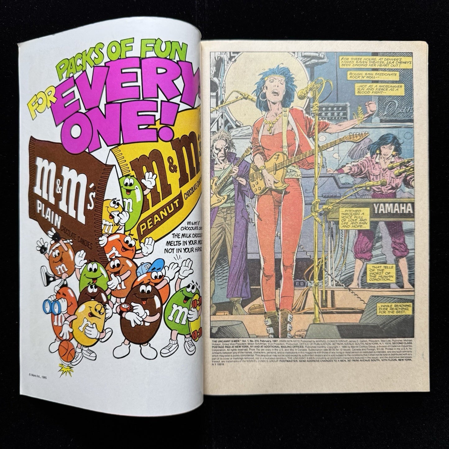 Uncanny X-Men 214 - Dazzler Joins The X-Men - Copper Age Marvel Comics 1987