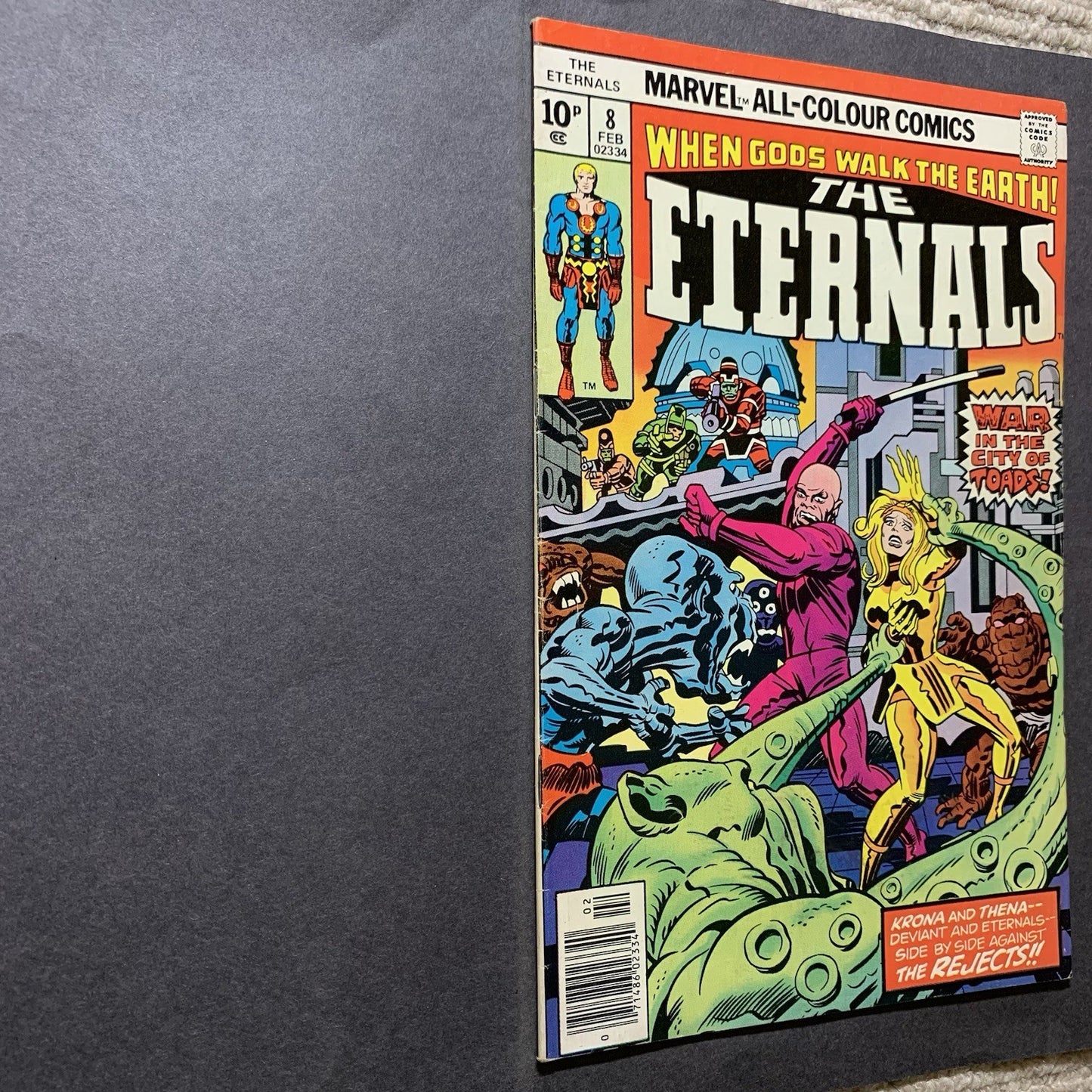 Eternals 8/ Bronze Age Marvel Comics 1977