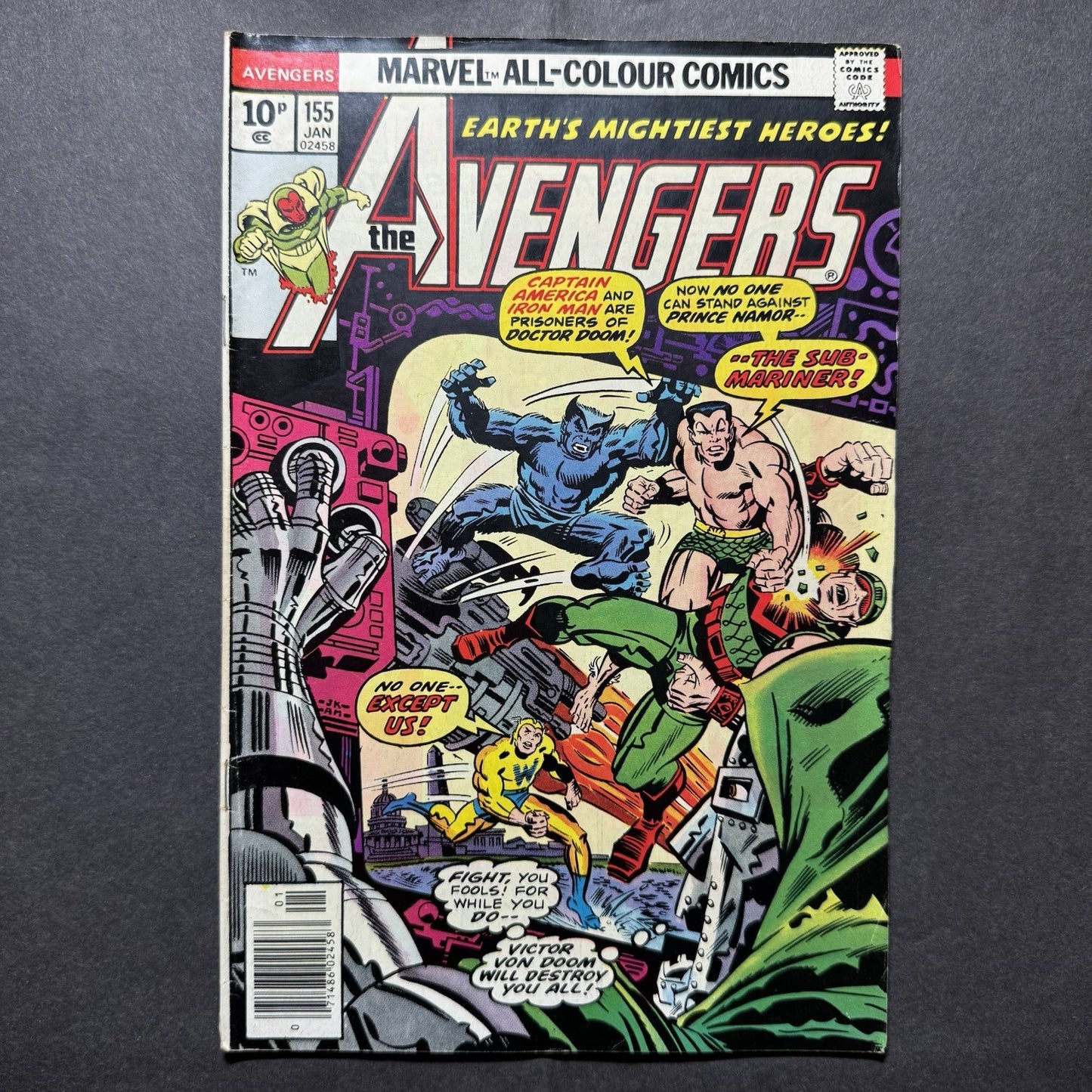 Avengers 155/ Bronze Age Marvel Comics 1977