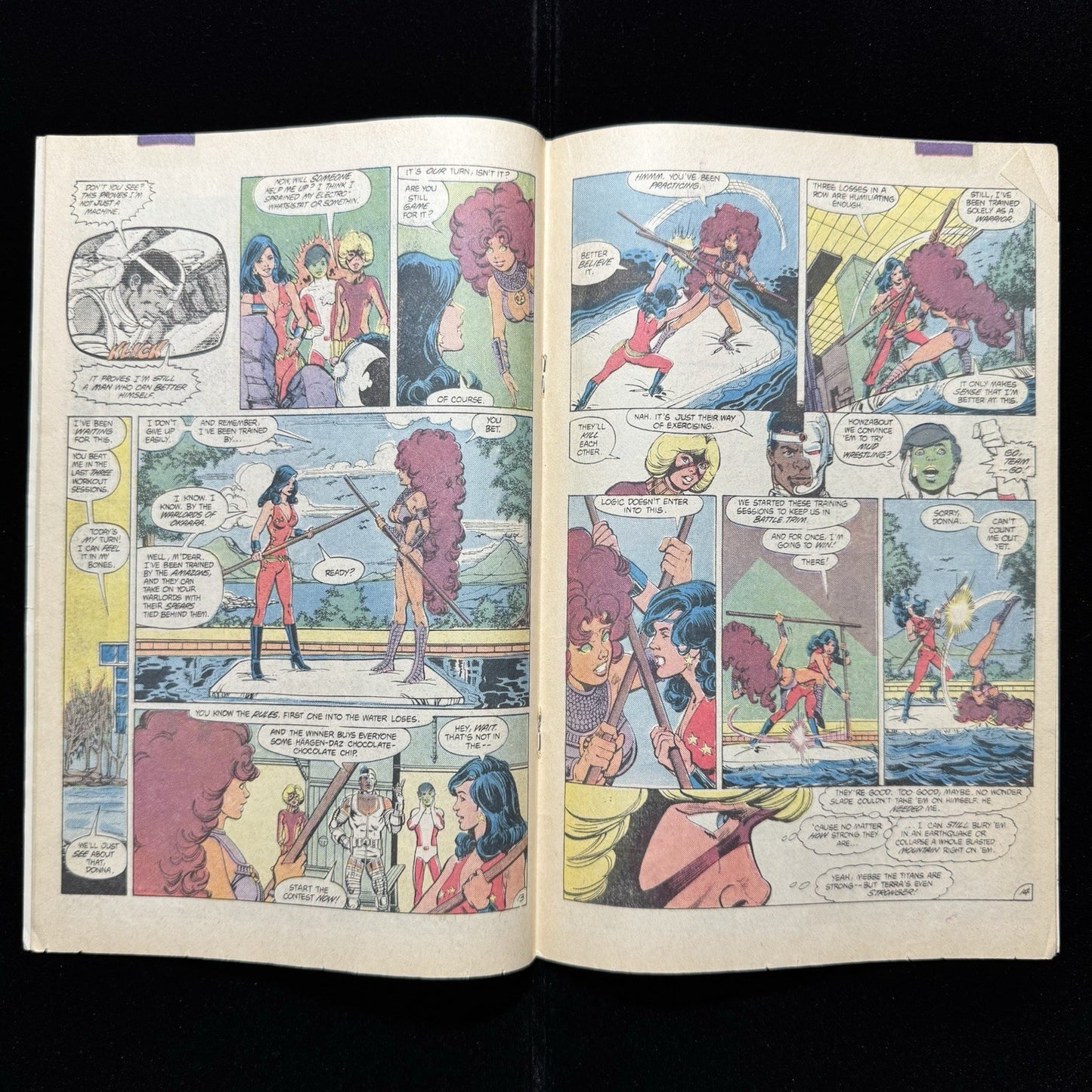 Tales Of The Teen Titans 42 - 1st Cameo Of Jericho - Copper Age Dc Comics 1984