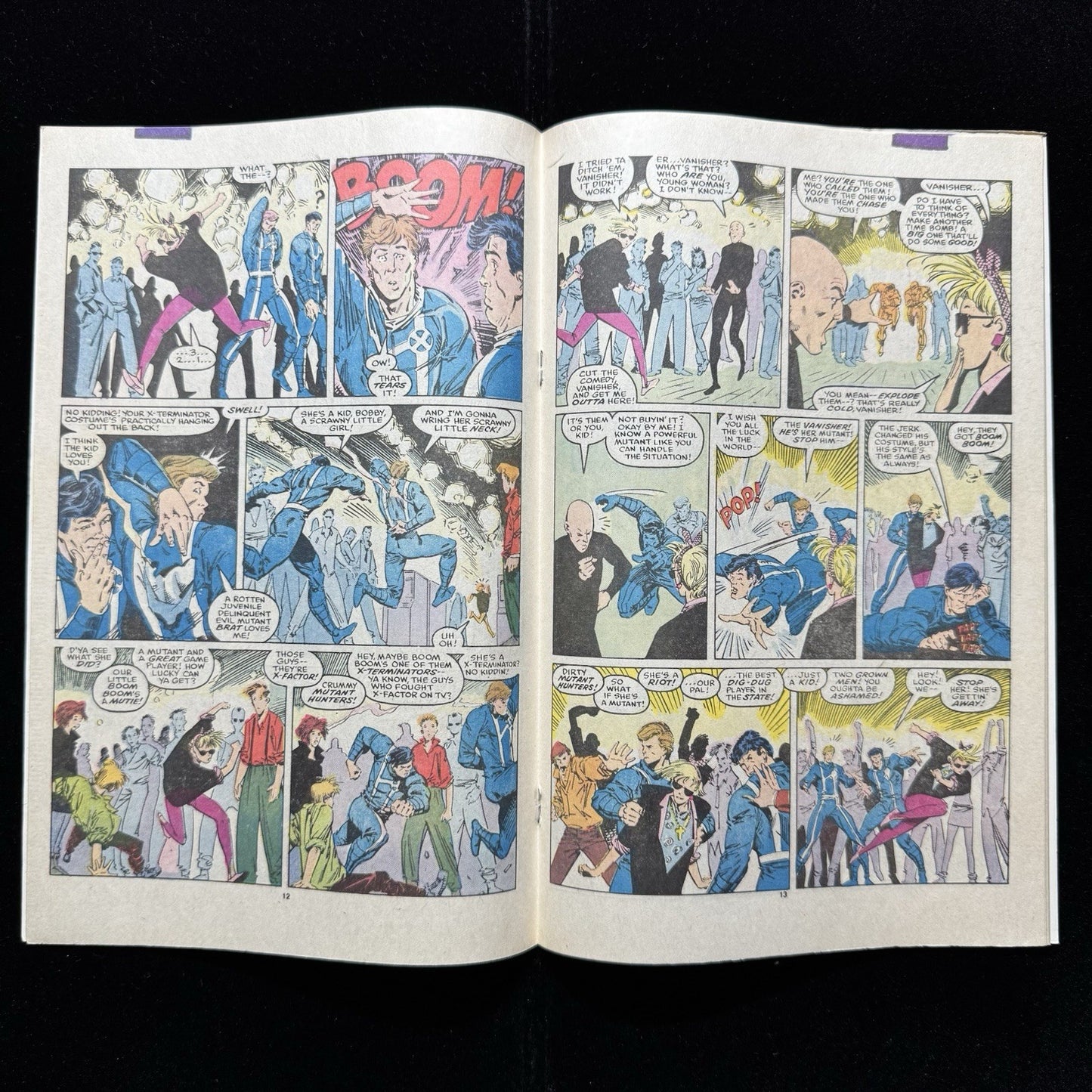 X-Factor 12 - 1st Appearance Of Autumn Rolfson - Copper Age Marvel Comics 1987
