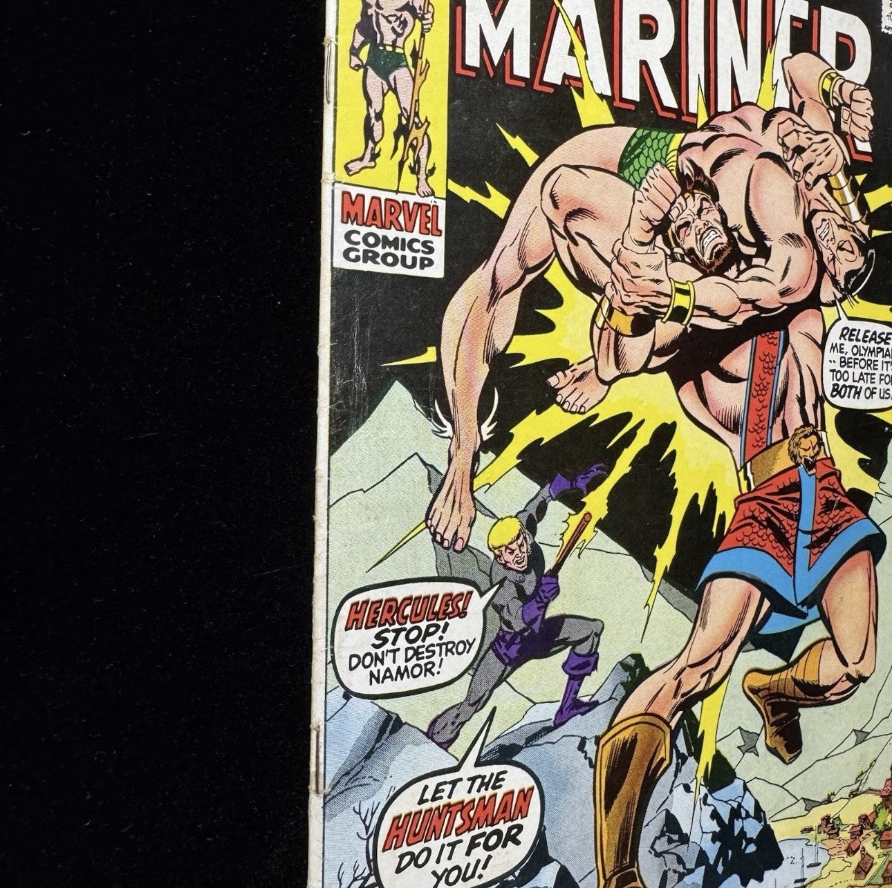 Sub-Mariner 29 - First Meeting Namor & Hercules - Bronze Age Marvel Comics1970