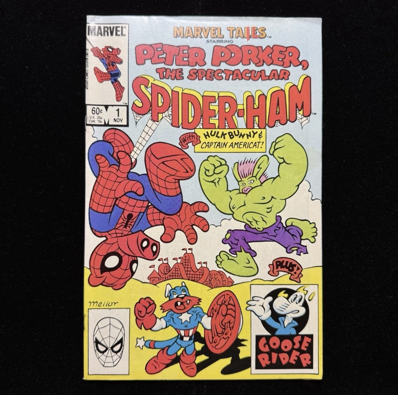 Marvel Tails 1 - 1st Appearance Of Spider-Ham - Bronze Age Marvel Comics 1983