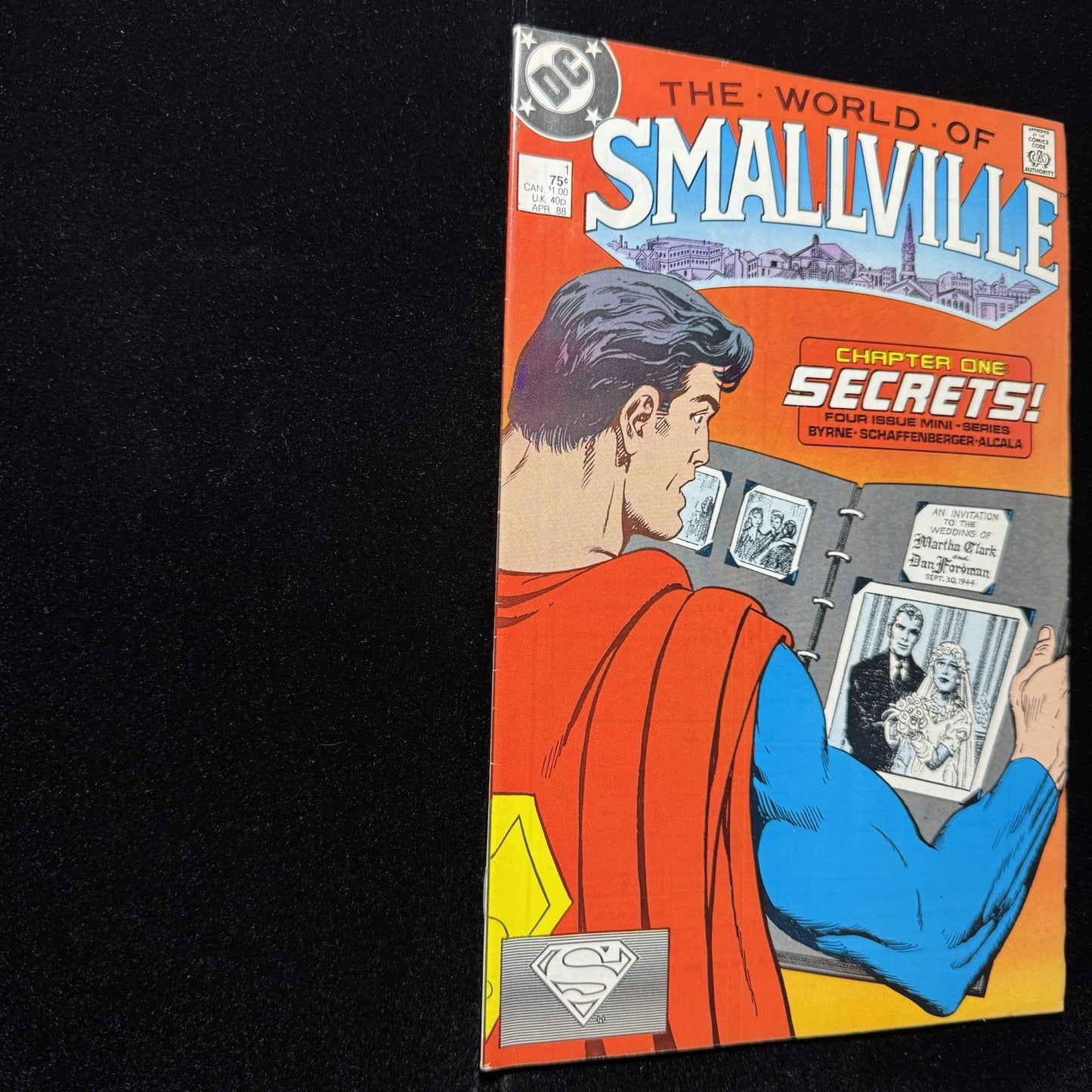 The World Of Smallville 1 - Copper Age Dc Comics 1988