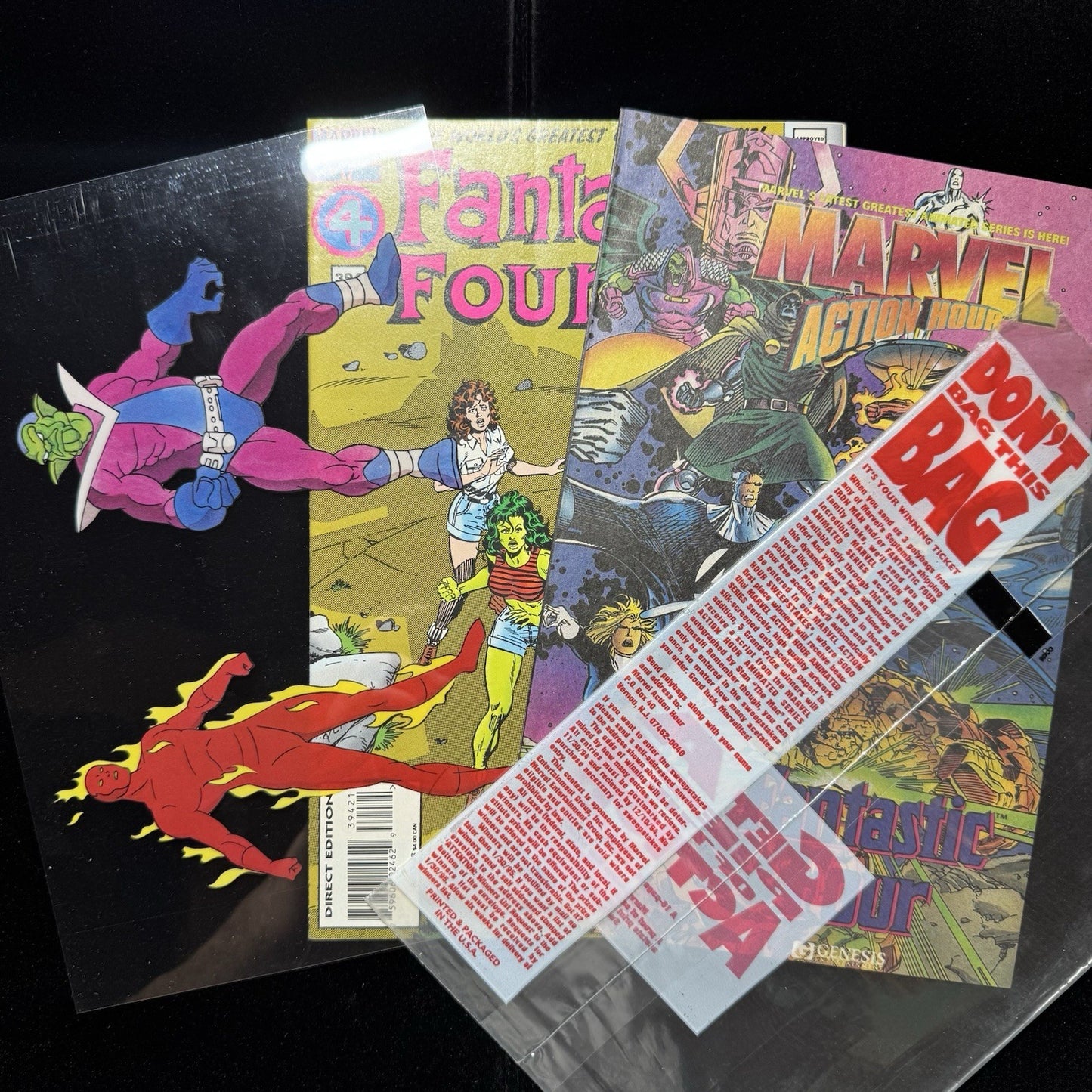 Fantastic Four 394 - With Pollybag And Goodies - Modern Age Marvel Comics 1994