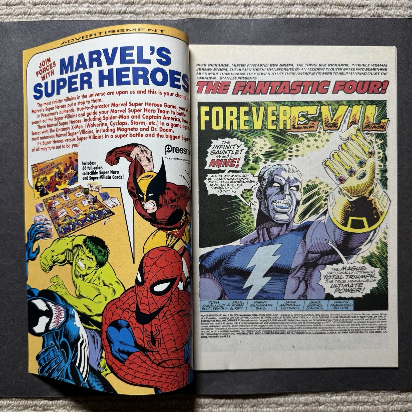 Fantastic Four 370 - Modern Age Marvel Comics 1992