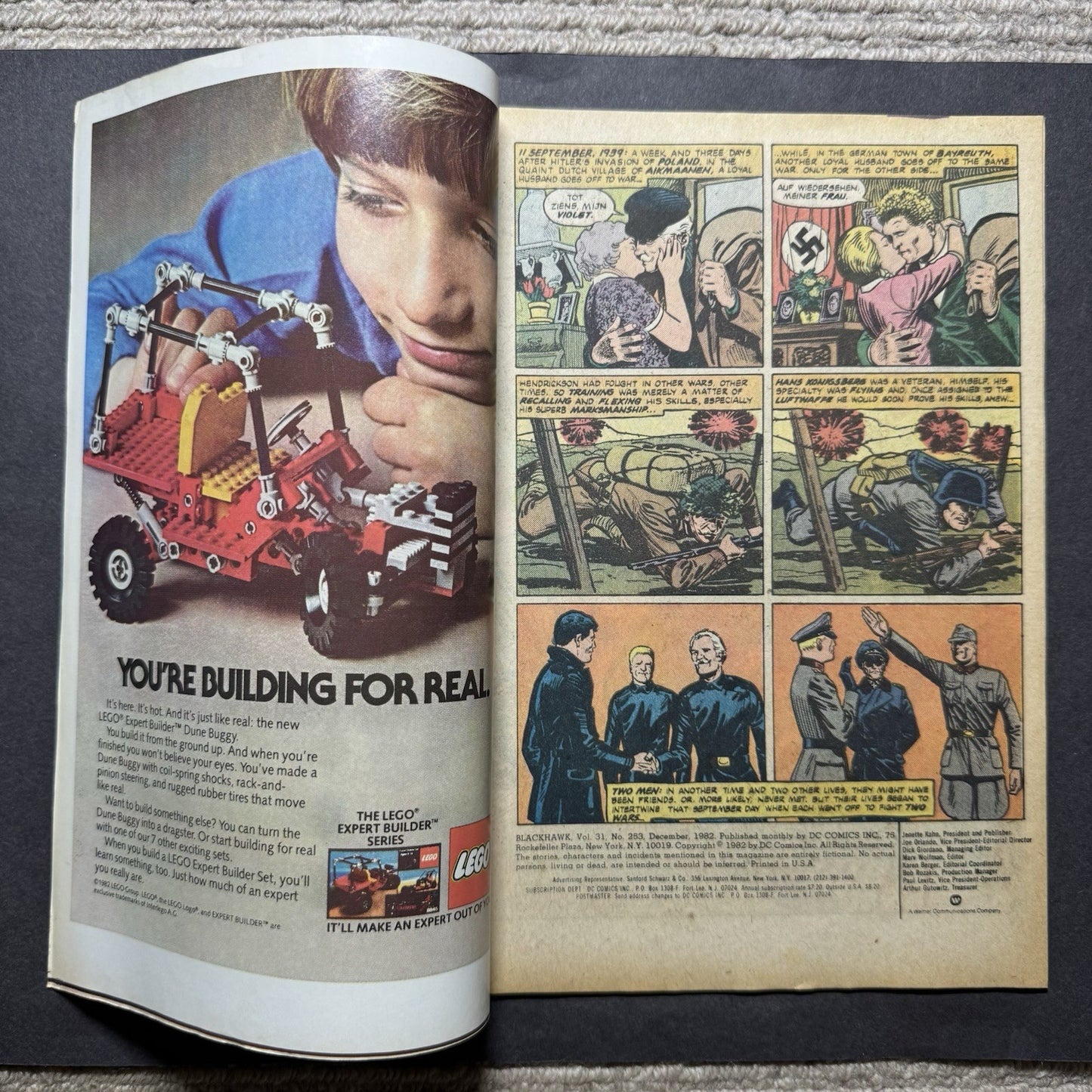 Blackhawk 253 - Bronze Age Dc Comics 1982