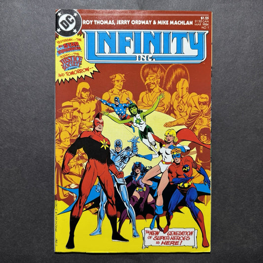 Infinity Inc 1 - Copper Age Dc Comics 1984