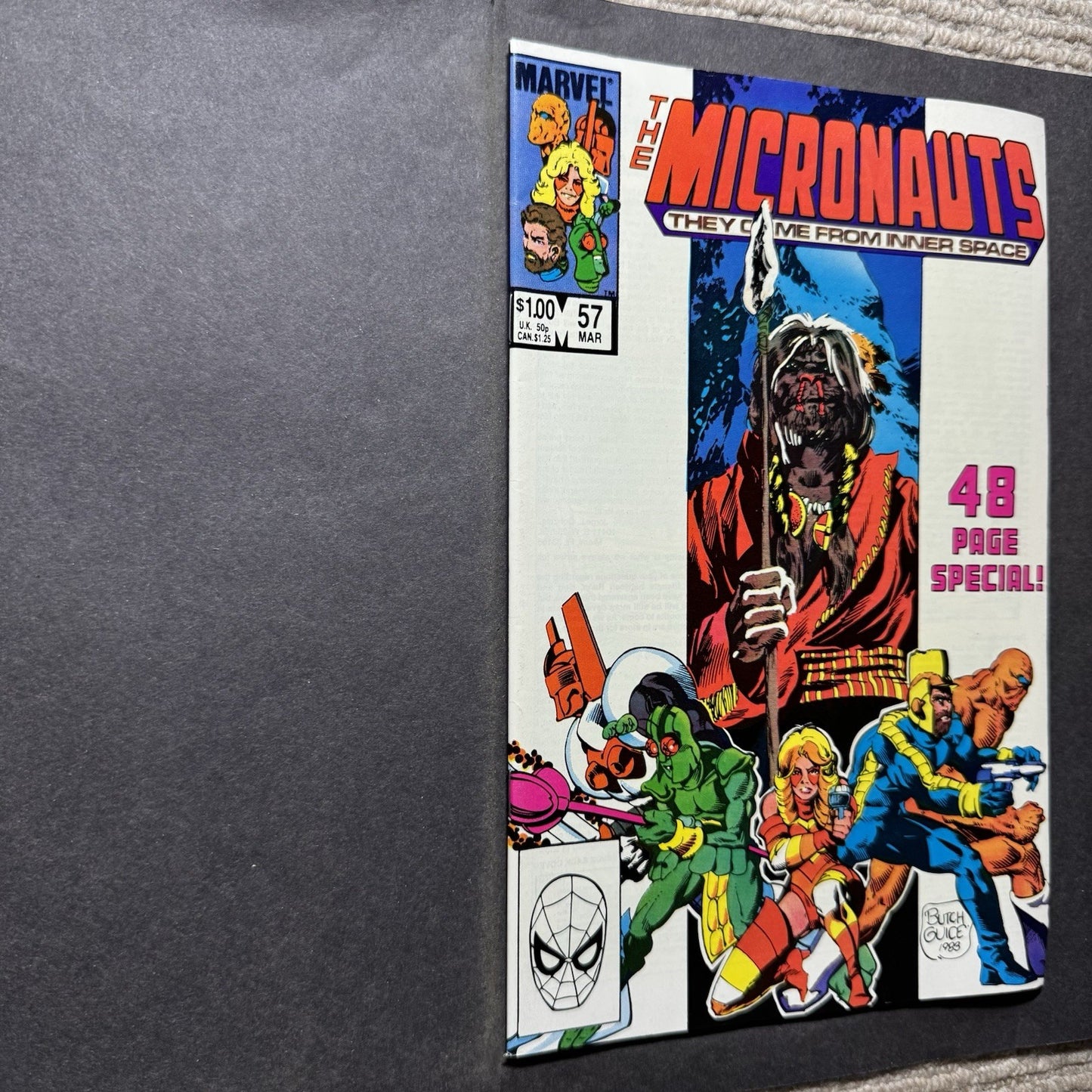Micronauts 57 - Copper Age Marvel Comics 1984