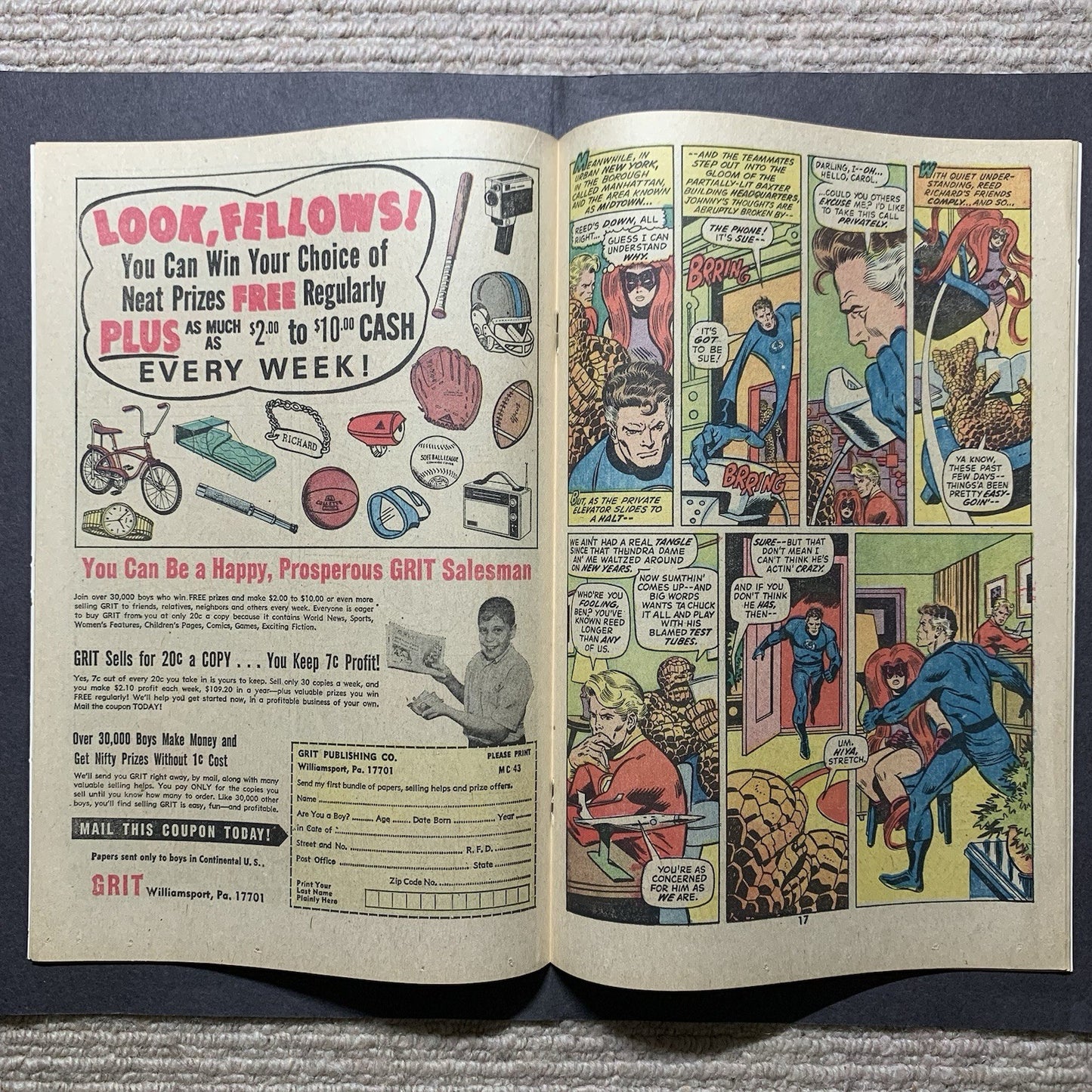 Fantastic Four 134/ Bronze Age Marvel Comics 1973/ High Grade