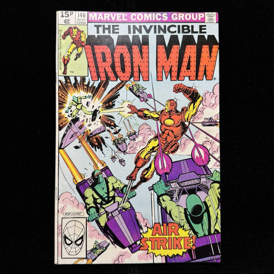 Iron Man 140 - Bronze Age Marvel Comics 1980