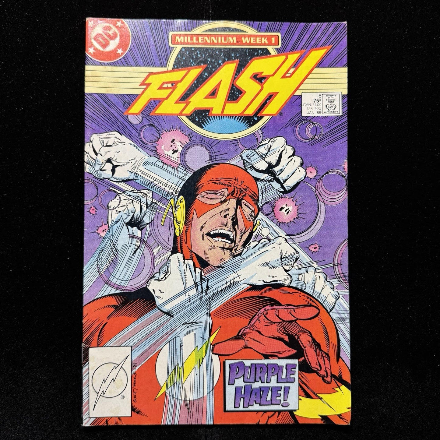 Flash 8 - Copper Age Dc Comics 1988