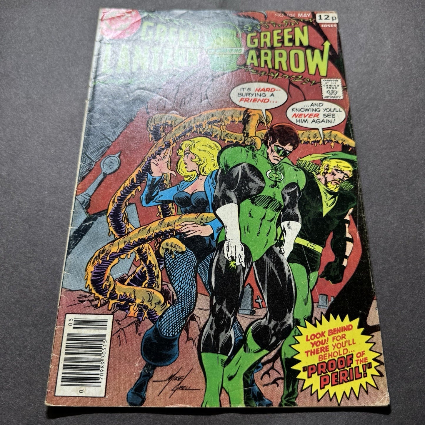 Green Lantern 104 - Bronze Age Marvel Comics 1977