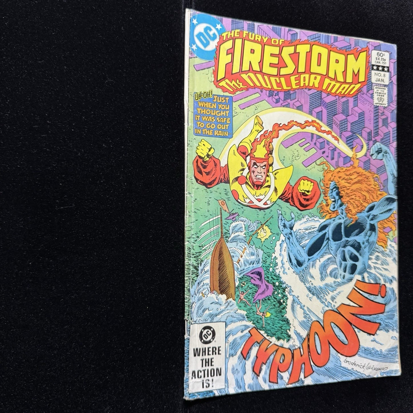 Firestorm 8 - Bronze  Age Dc Comics 1983