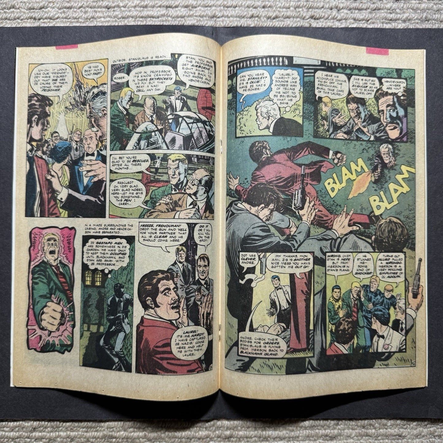 Blackhawk 252 - Bronze Age Dc Comics 1982