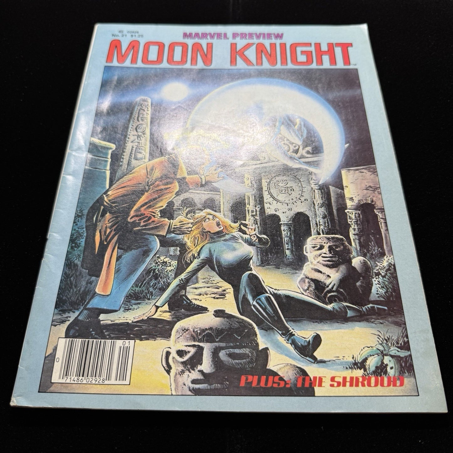 Marvel Preview 21 - Cover By Bill Sienkiewicz - Bronze Age Marvel Comics 1980