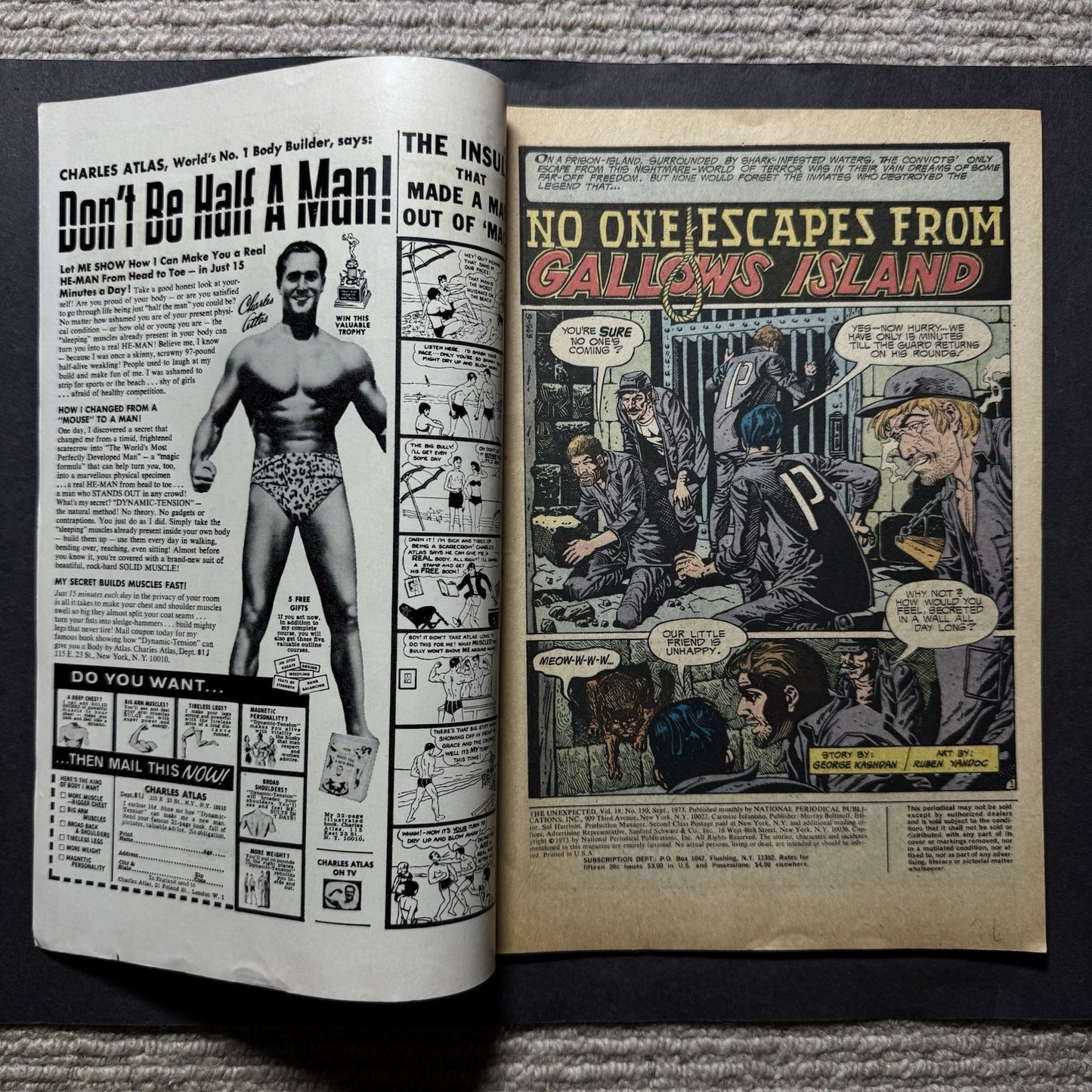 Unexpected 150 - Bronze Age Dc Comics 1973