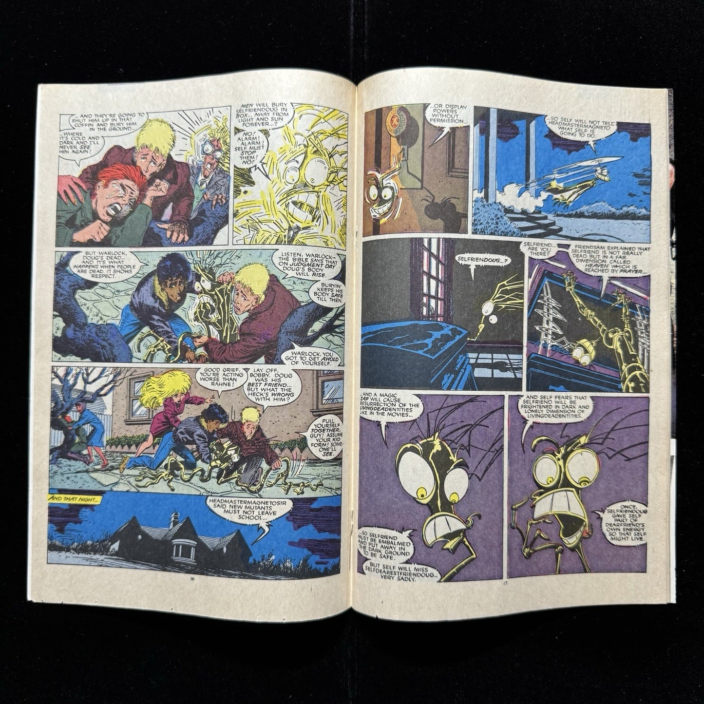 New Mutants 64 - Copper Age Marvel Comics 1988