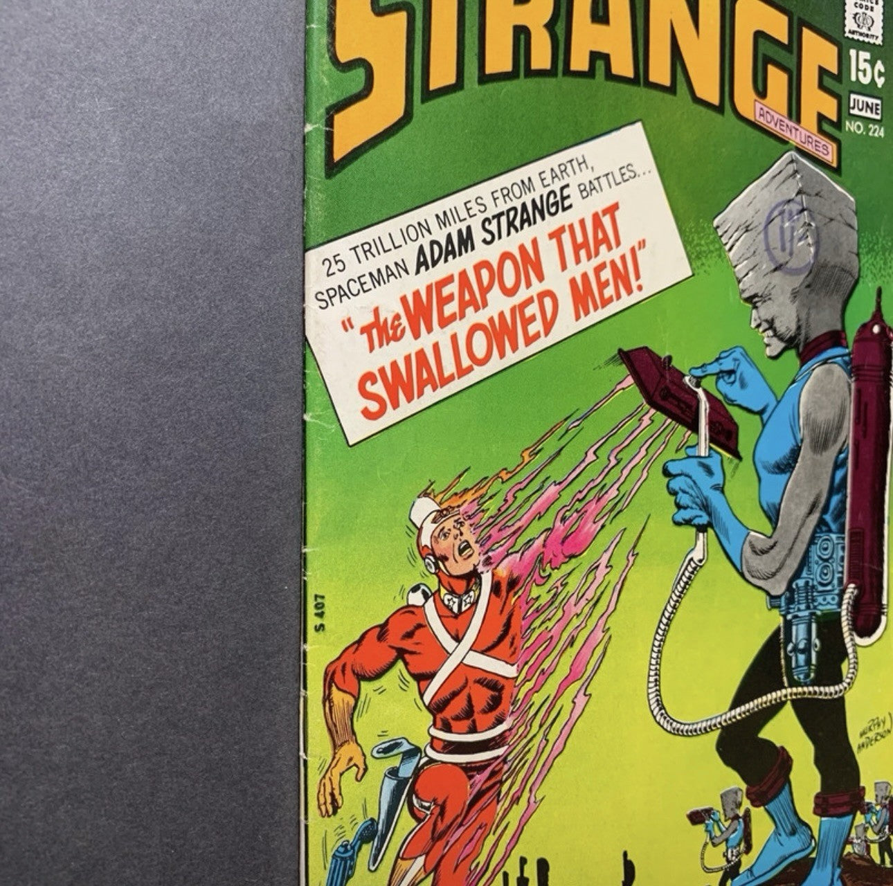 Strange Adventures 224 - Bronze Age Dc Comics 1970