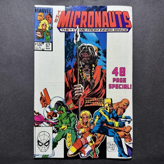 Micronauts 57 - Copper Age Marvel Comics 1984
