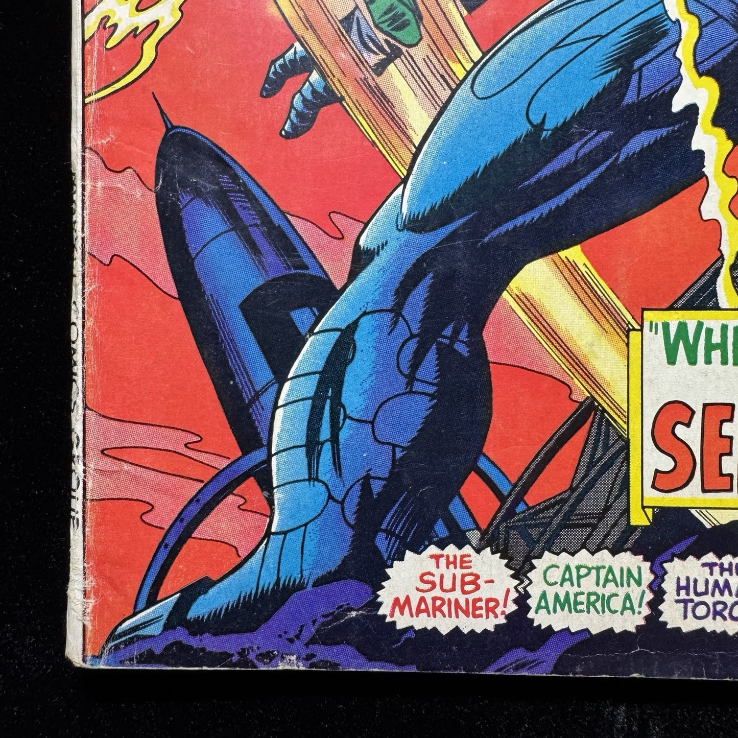 Marvel Super-Heroes 13 - 1st App Carol Danvers - Silver Age Marvel Comics 1968