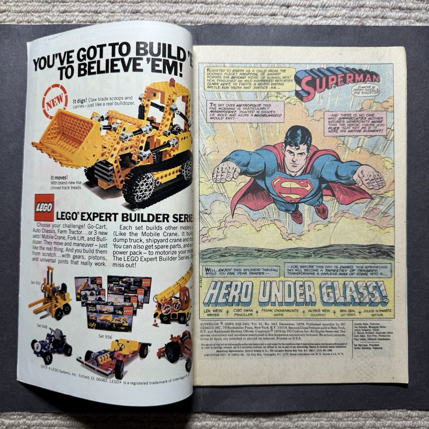 Superman 342 - Bronze Age Dc Comics 1979