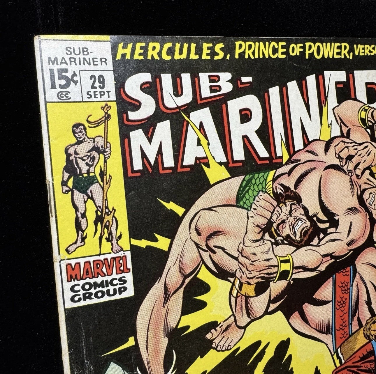 Sub-Mariner 29 - First Meeting Namor & Hercules - Bronze Age Marvel Comics1970