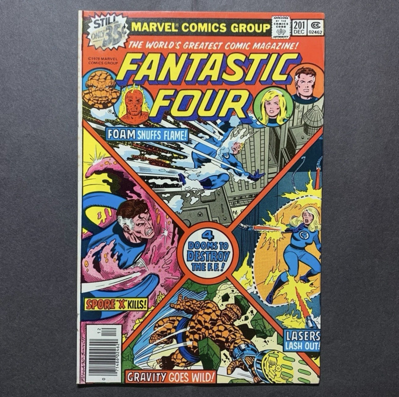 Fantastic Four 201/ Bronze Age marvel comics 1978
