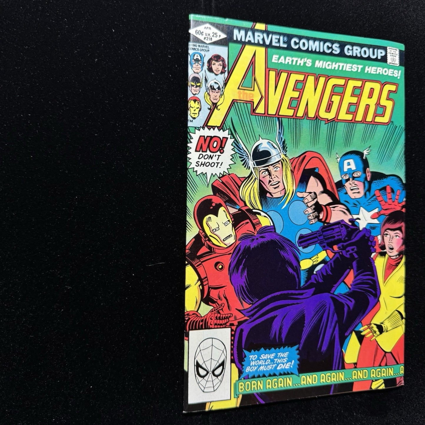 Avengers 218 - Bronze Age Marvel Comics 1982