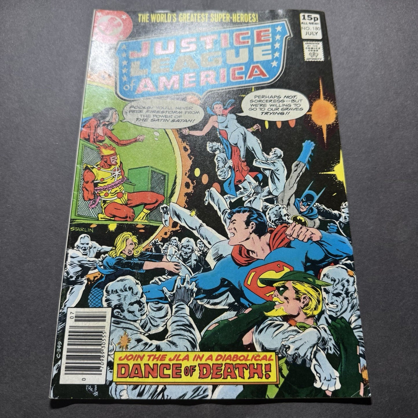 Justice League 180 - Bronze Age Dc Comics 1980