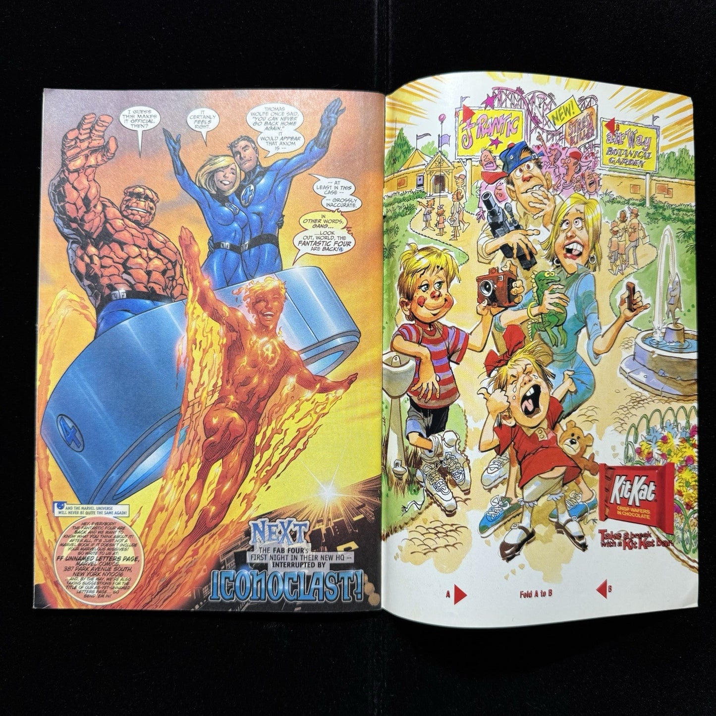 Fantastic Four 1 - Sunburst Variant Cover - Modern Age Marvel Comics 1997