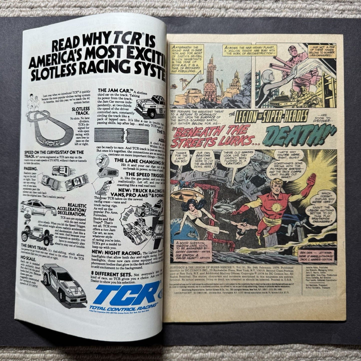 Superboy And The Legion Of Superheroes 248 - Bronze Age Dc Comics 1979