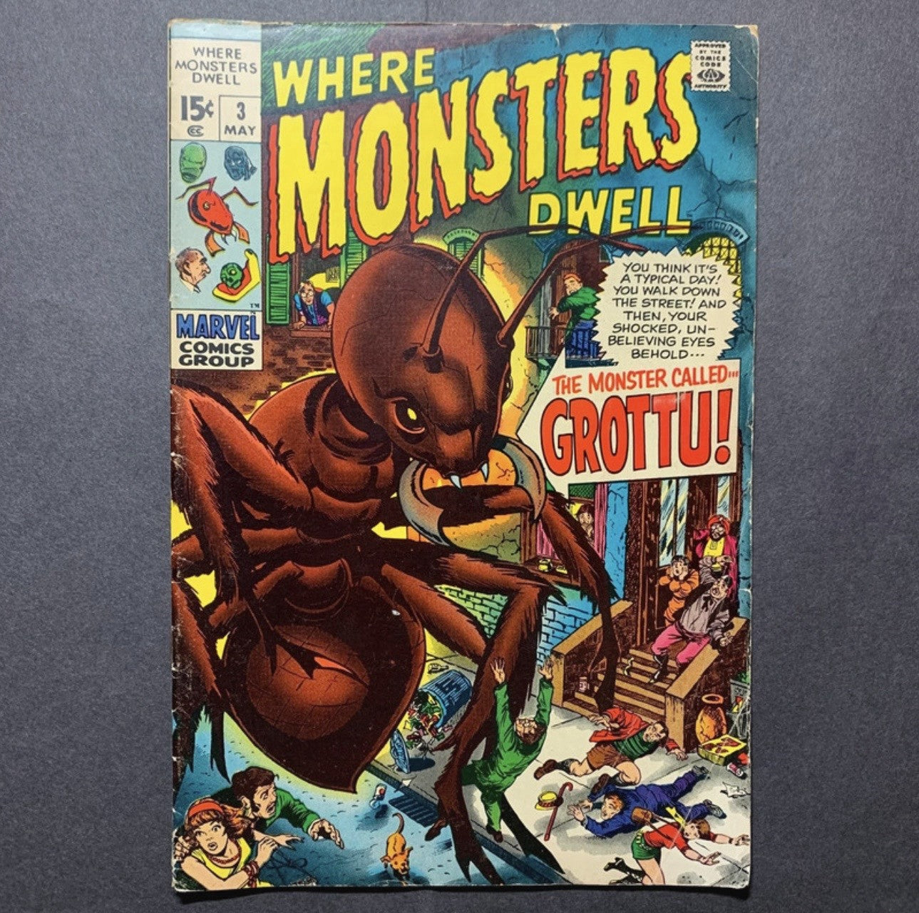 Where Monsters Dwell 3 - Bronze Age Marvel Comics 1970