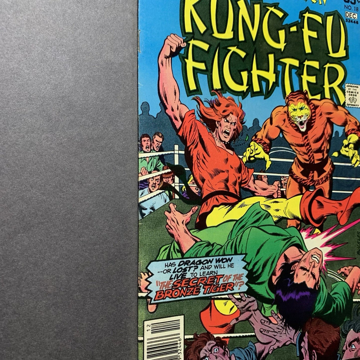 Kung Fu Fighter 18/ Bronze Age Dc Comics 1977