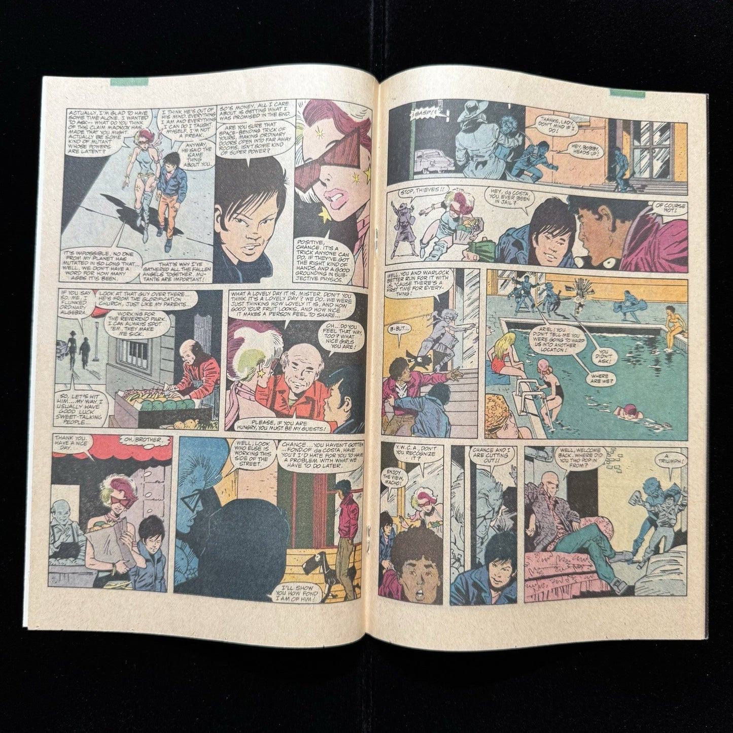 Fallen Angels 5 - Copper Age Marvel Comics 1987