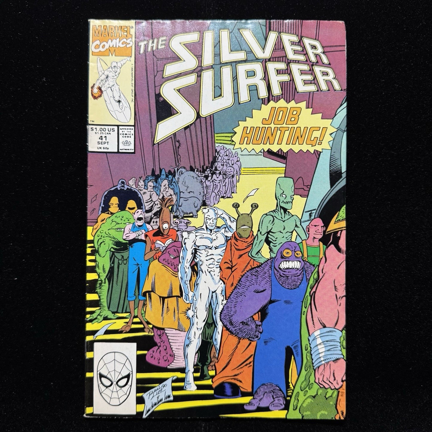 Silver Surfer 41 - Copper Age Marvel Comics 1990
