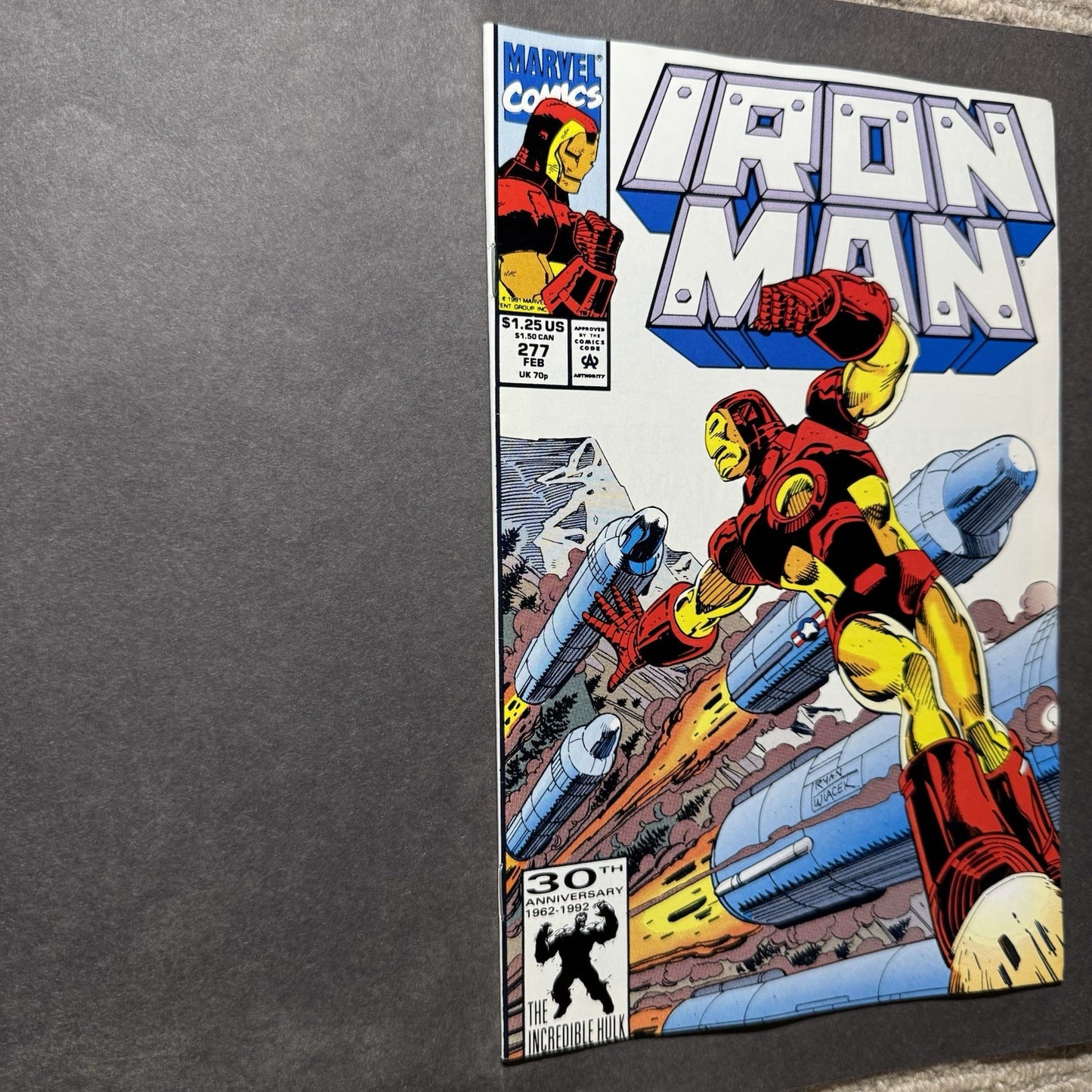 Iron Man 277 - Modern Age Marvel Comics 1992