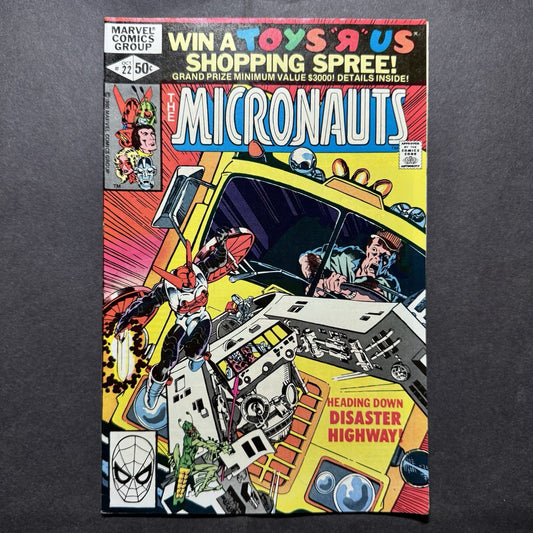 Micronauts 22 - Bronze Age Marvel Comics 1980