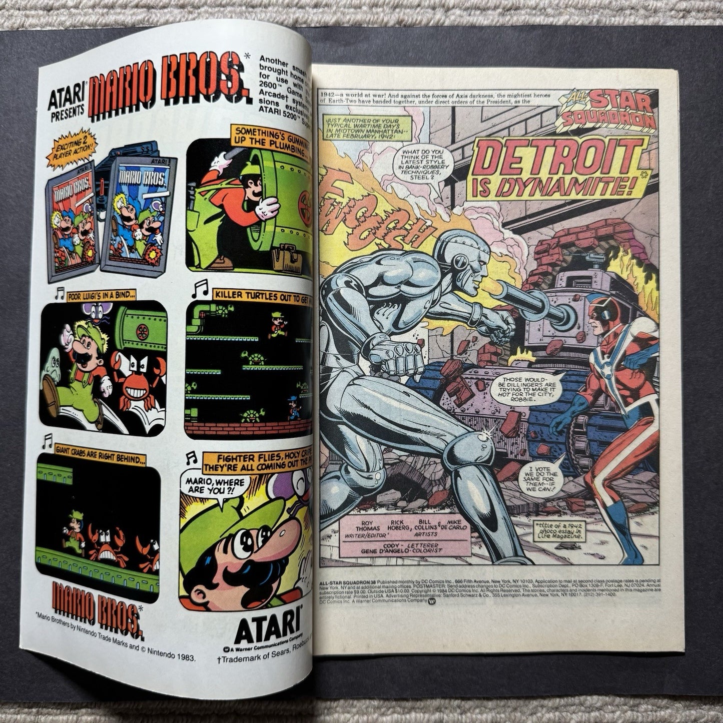 All Star Squadron 38 - Copper Age Dc Comics 1984