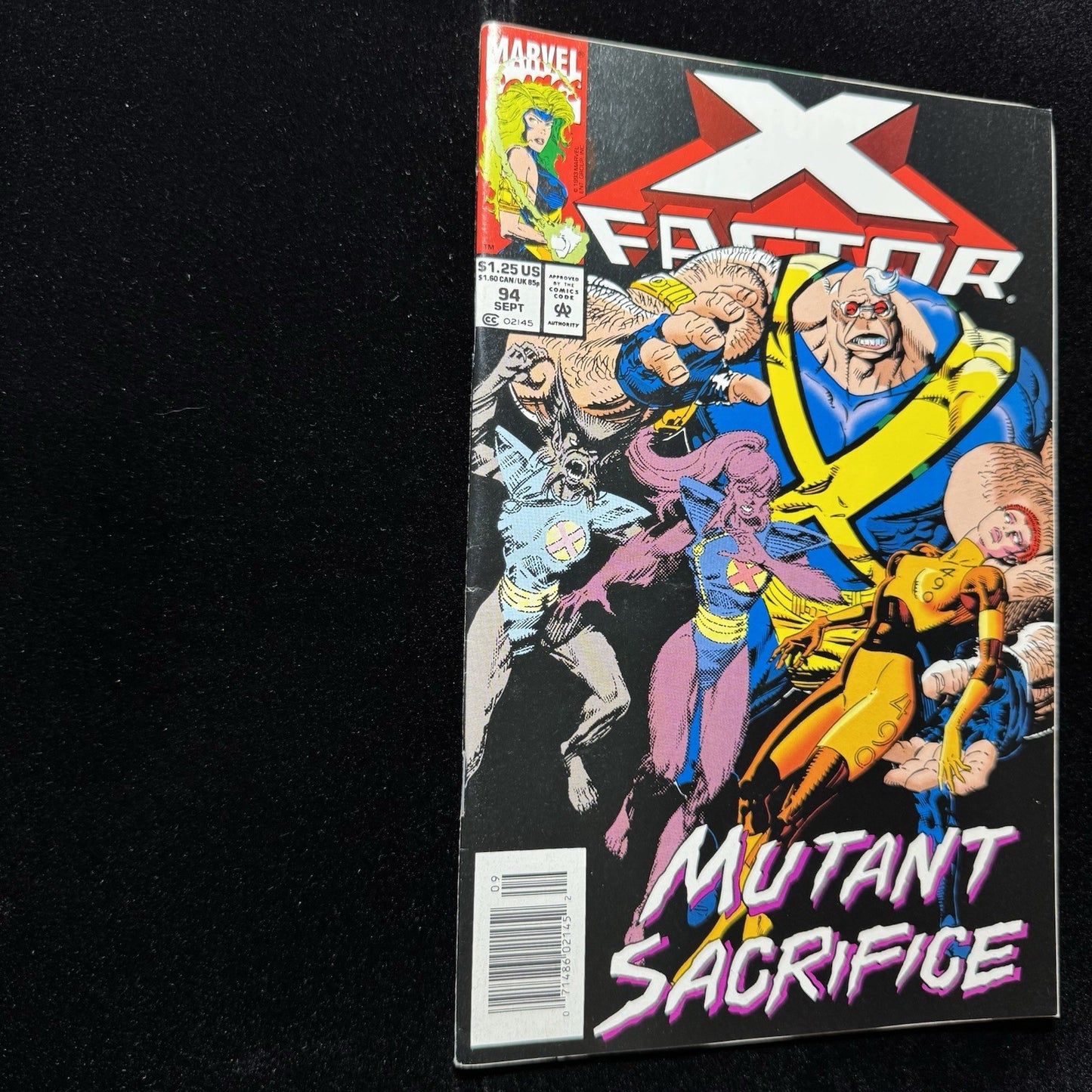 X-Factor 94 - Newsstand Edition With Insert - Modern Age Marvel Comics 1993